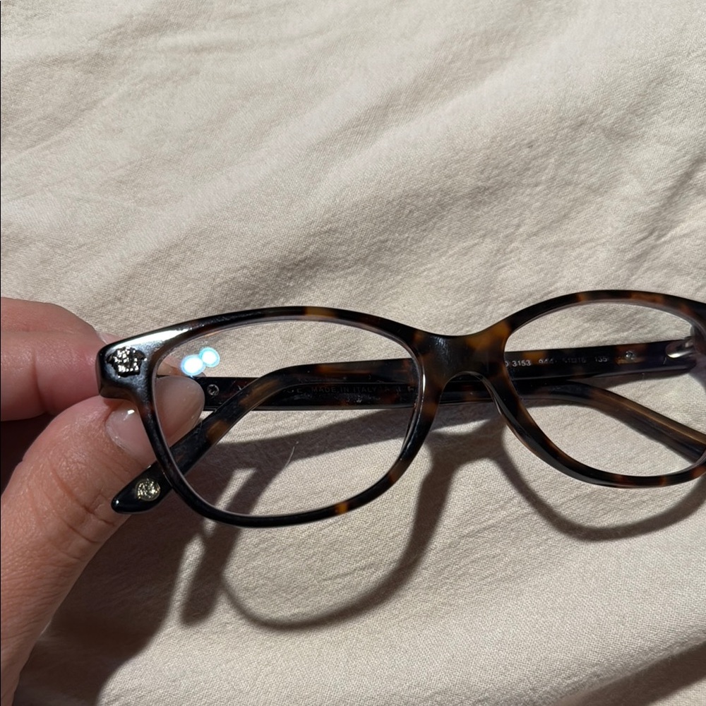 Versace Tortoise Shell Eyeglasses - image 2